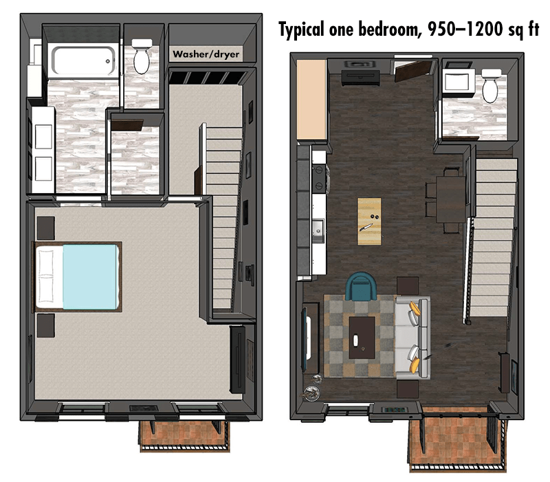 Townhomes for rent in downtown San Rafael CA G Square Living
