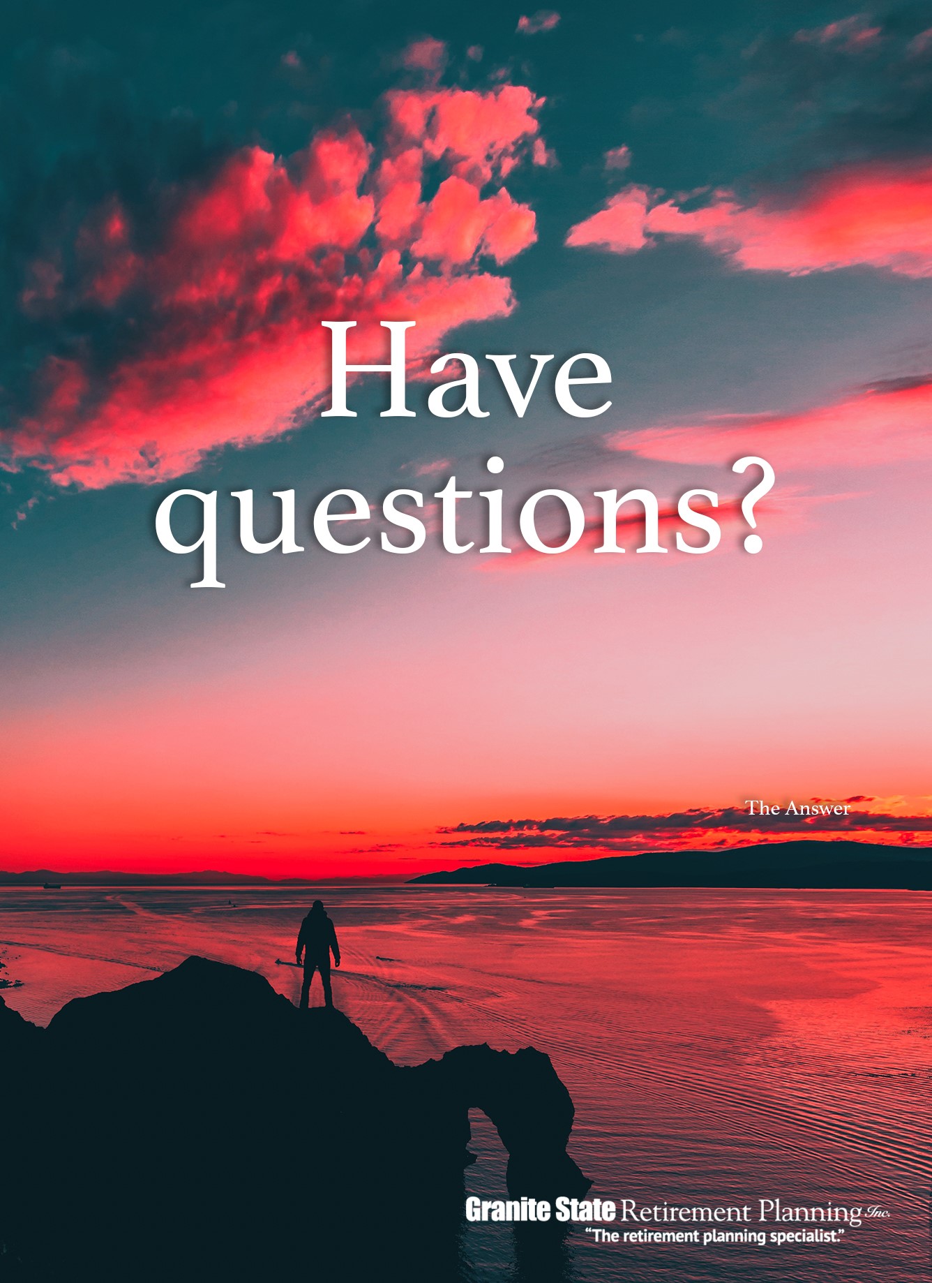 Why do so many questions begin first with the Answer? Granite State