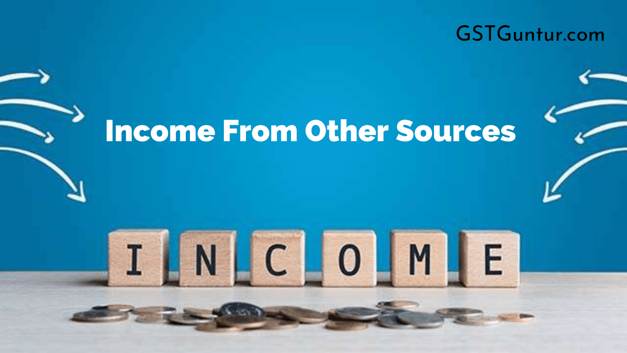 From Other Sources Saving Bank Account, Fixed Deposit, RD and