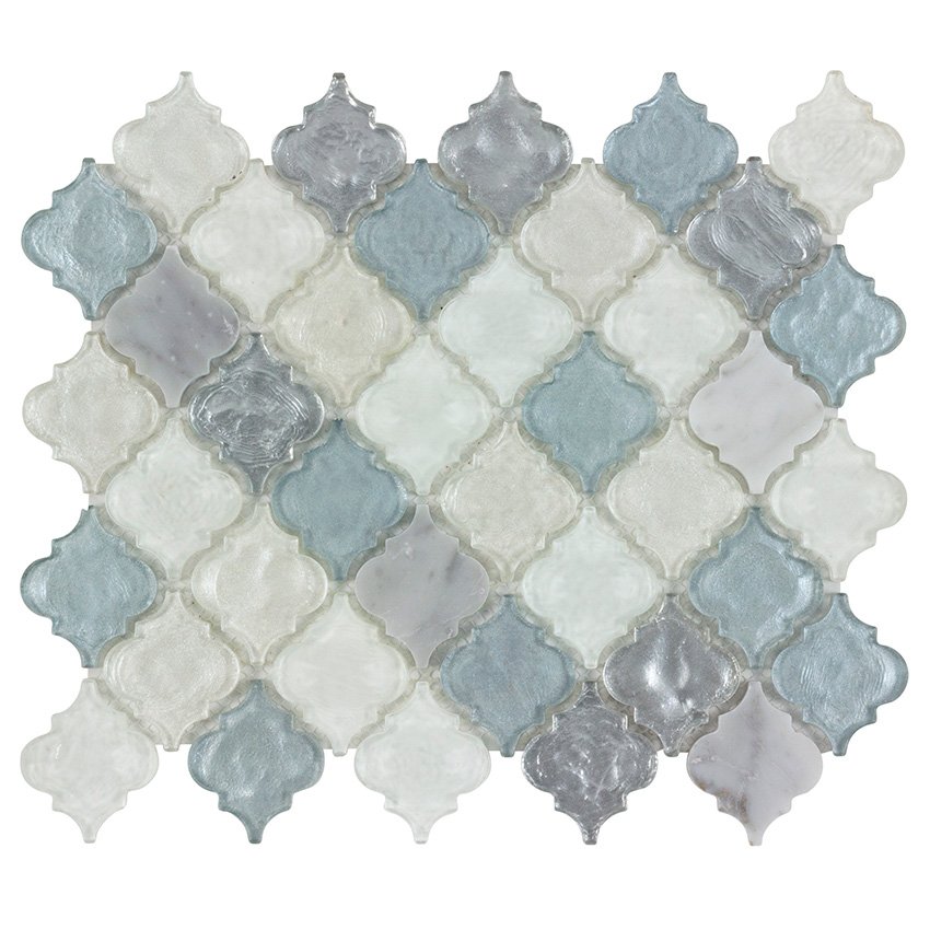 Persian 2" x 2" Arabesque Mosaic Garden State Tile