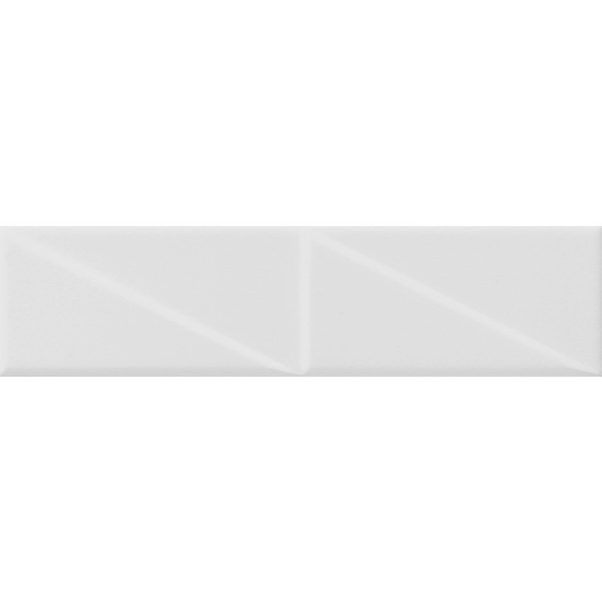 Outfit Matte White 3" x 12 Brick from Garden State Tile