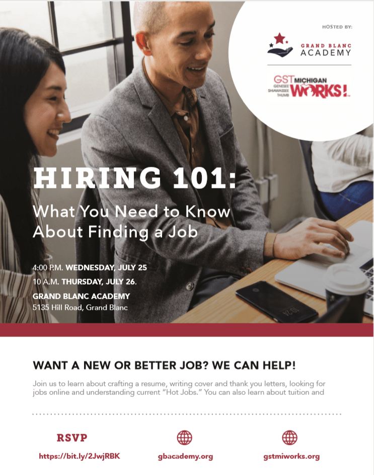 Hiring 101 What You Need to Know About Finding a Job GST Michigan Works!