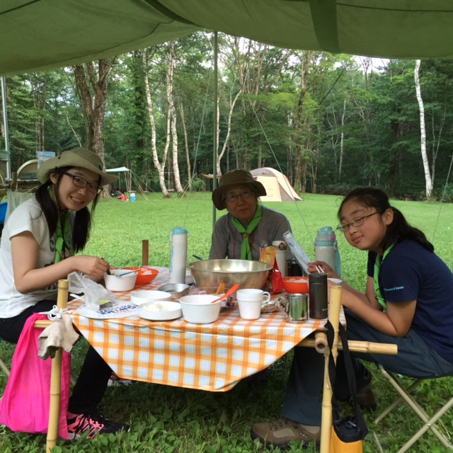 シニアキャンプ2 8団日記