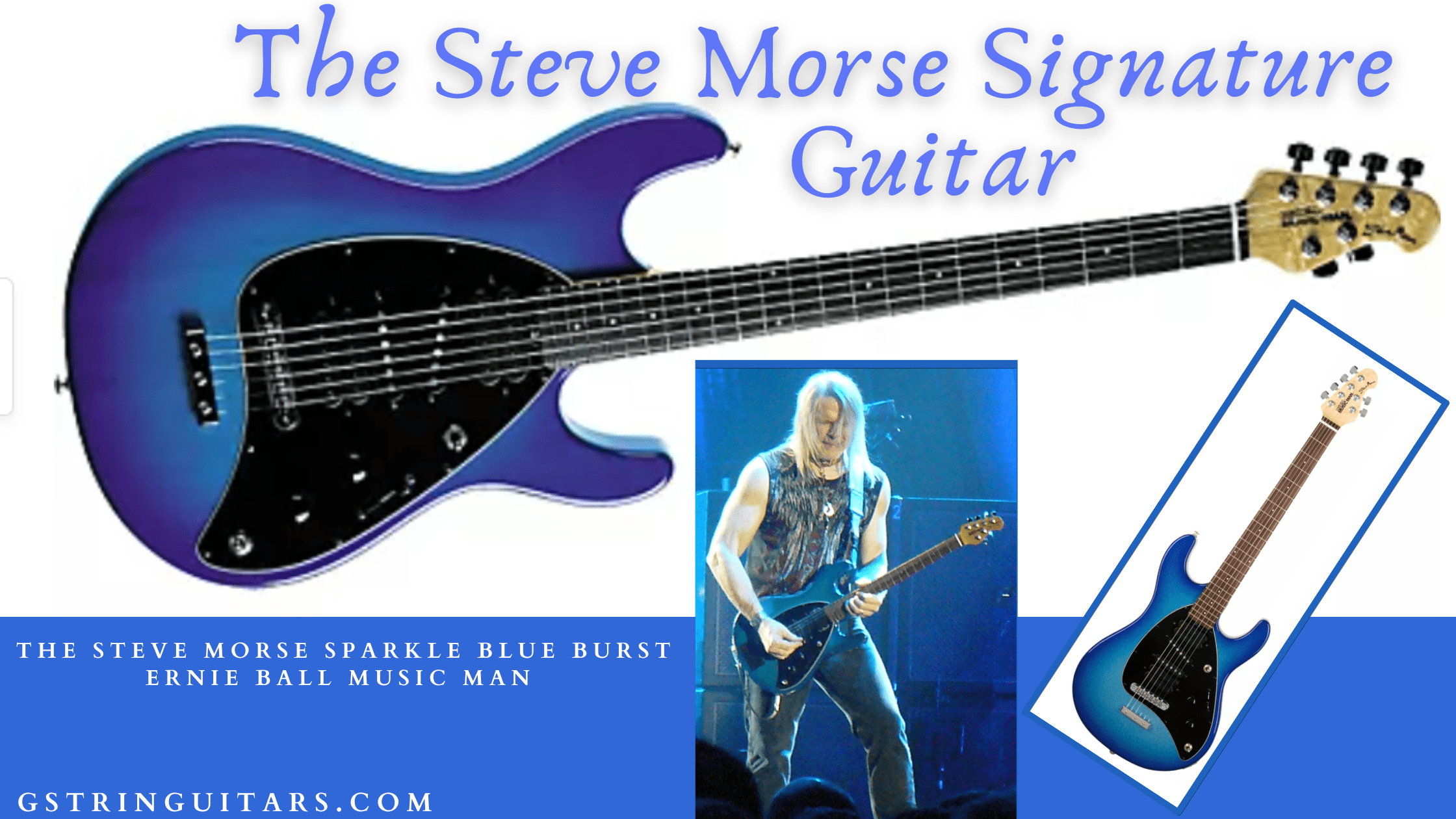 The Ernie Ball Music Man Steve Morse Signature Guitar GSG