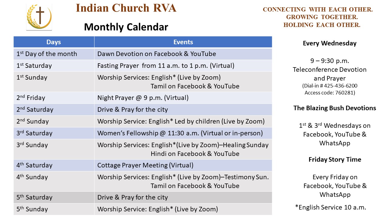 Indian Church RVA Good Shepherd United Methodist Church