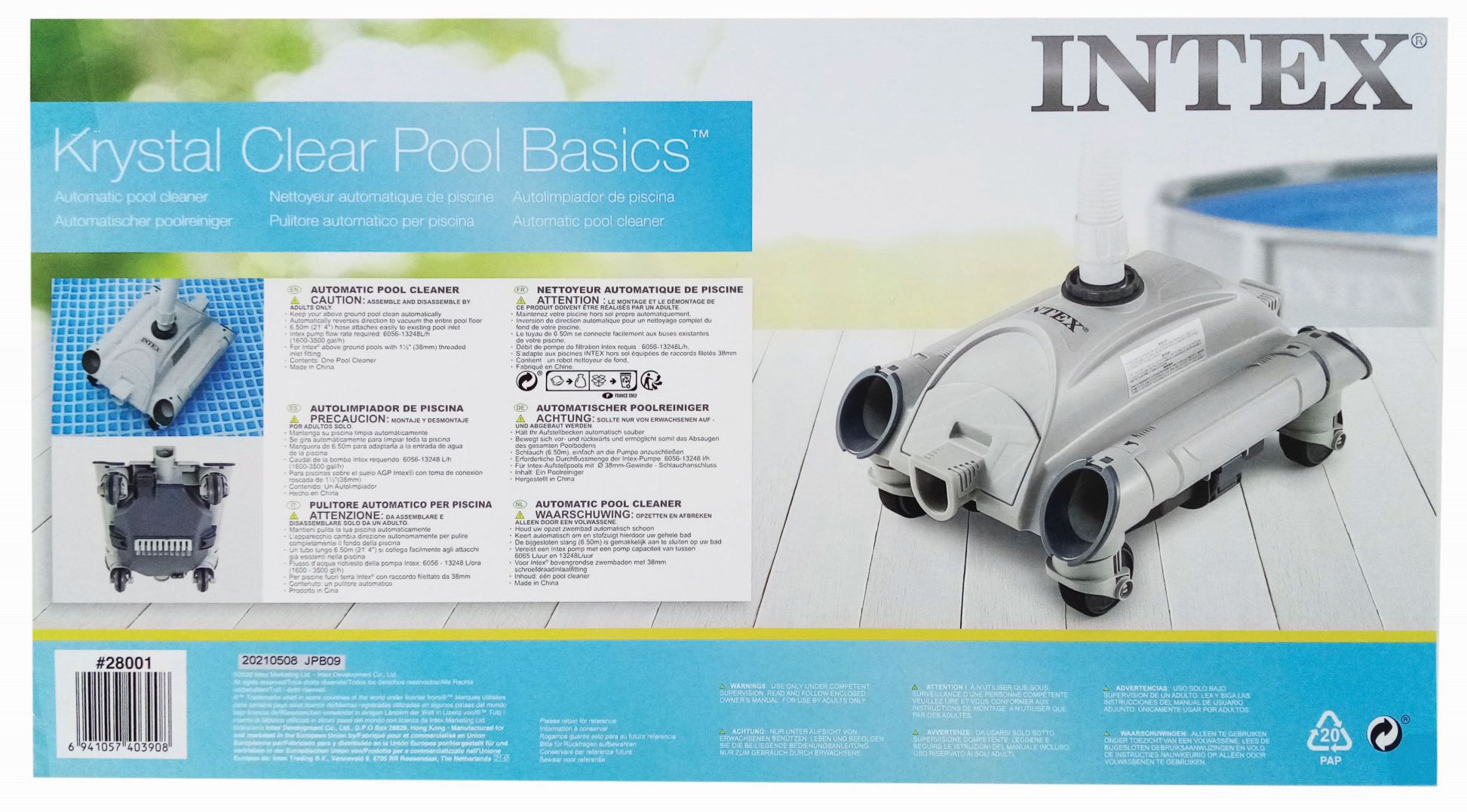 Intex Auto Pool Cleaner GS Vickers & Co