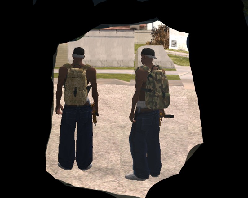 Military Backpack скачать для GTA San Andreas