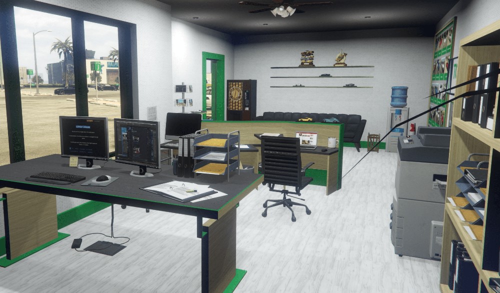 Touchdown Car Rental v1.0 скачать для GTA 5