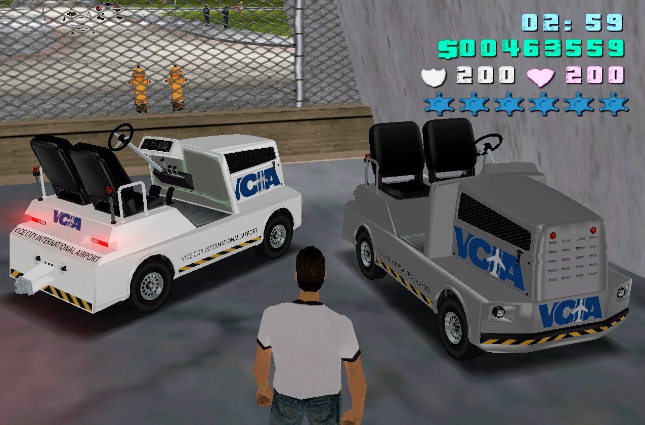Baggage Handler VCIA скачать для GTA Vice City —