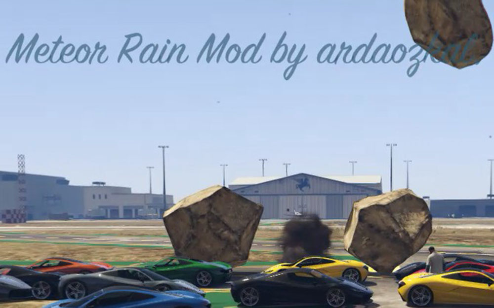 Meteor Mod v1 скачать для GTA 5
