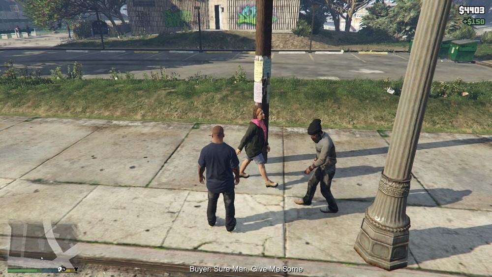 Скачать Drug Selling Mod v0.5 / Файлы для GTA 5 /