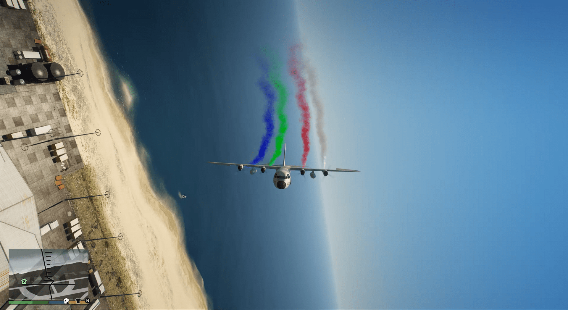 Aircraft Smoke (Changeable Color and Size) for Plane and Helicopter 1.0