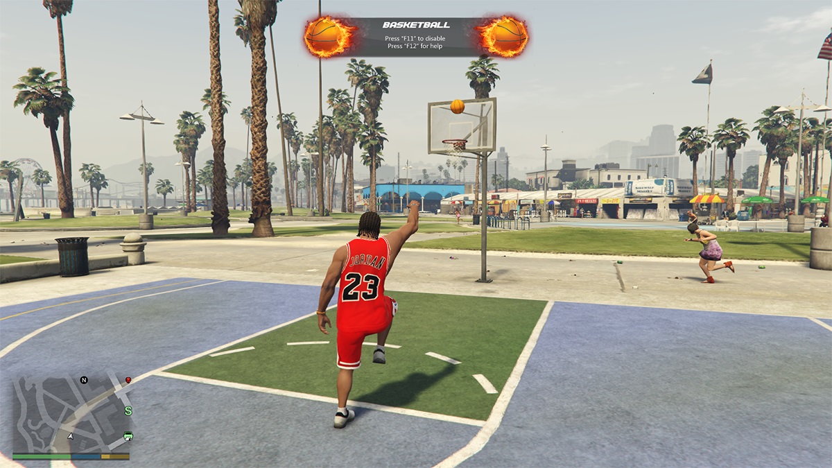 Basketball Mod [NBA 2K21] 6.1 GTA 5 mod