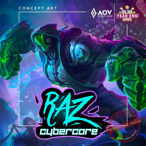GTA 5 Mod Raz Cybercore Arena of Valor GTA 5 Mods site
