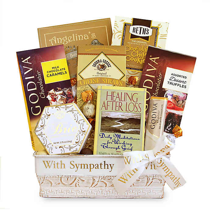 Sympathy Thoughts & Prayers Gift Basket - GTA Gift Baskets