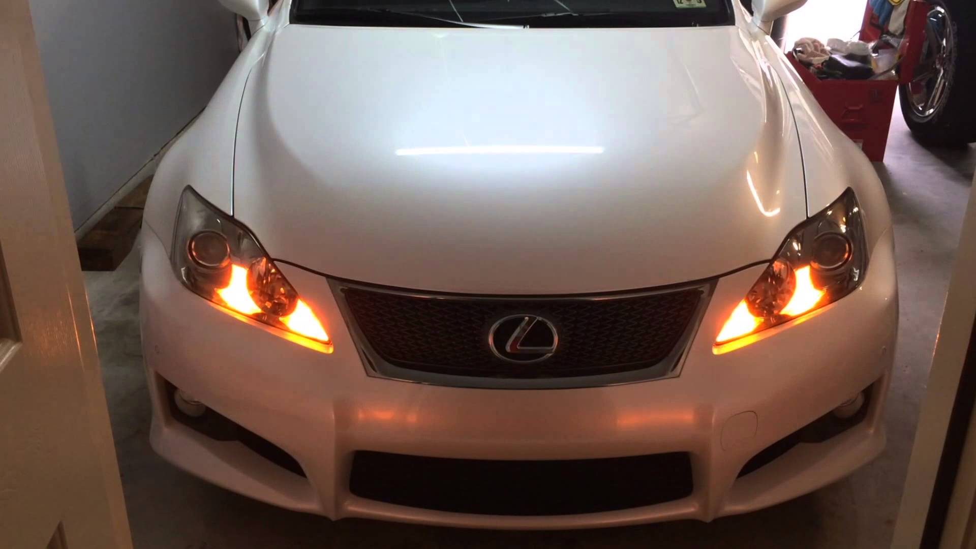 Lexus IS250 0712 LED Front & Rear Signal Indicator Lights Kit