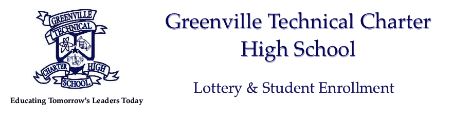 Greenville Technical Charter High School Online Enrollment and Lottery
