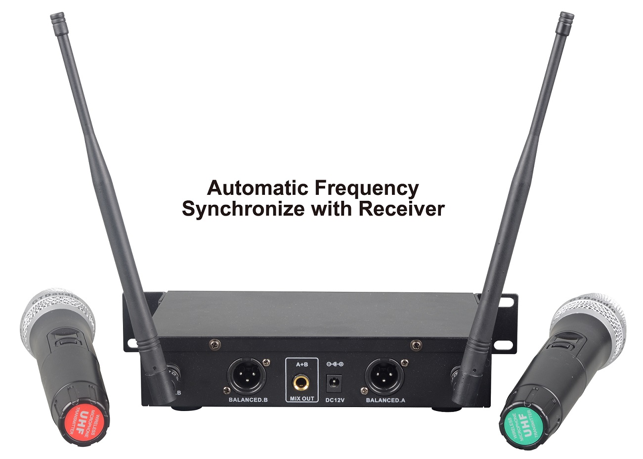 GTD Audio LX22 UHF 32 Selectable Frequency Channels Professional Wireless microphone Karaoke