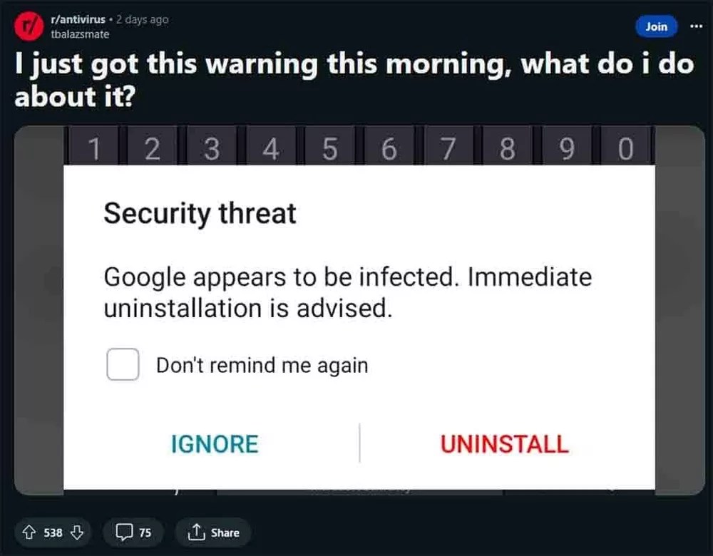 A bug that identified Google app as "virus" on Huawei smartphones fixed
