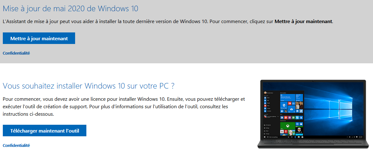 Télécharger Windows 10 22H2 Français (32 bits & 64.