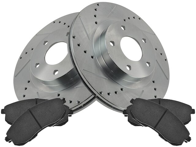 Front Brake Pad and Rotor Kit For 20022006 Nissan Altima 2003 2004
