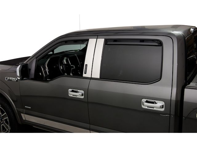 Side Window Deflector For 20152017 Ford F150 Crew Cab Pickup 2016
