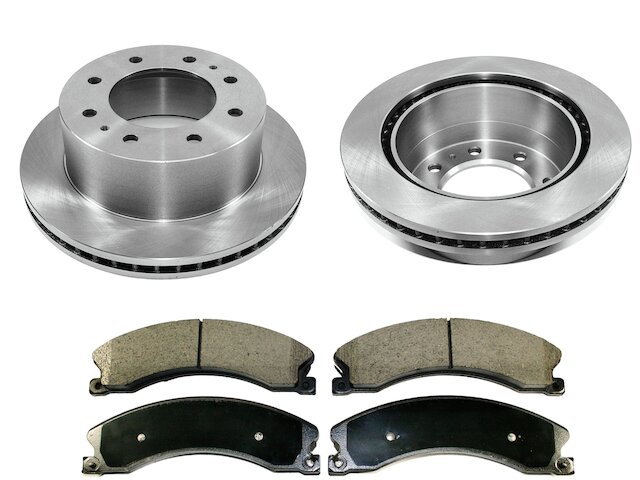 Rear Brake Pad and Rotor Kit For 20112019 Chevy Silverado 2500 HD 2015