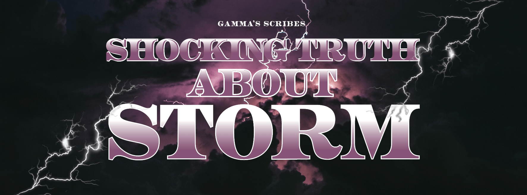 The Shocking Truth about Storm Gamma's Trading Post