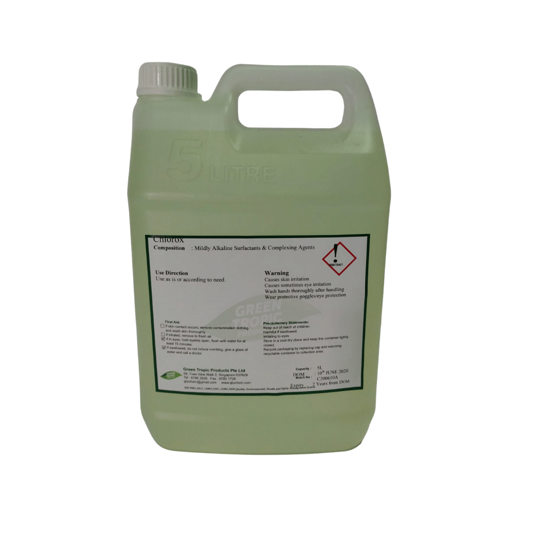 Chlorox 5L/25L Green Tropic Products Pte Ltd