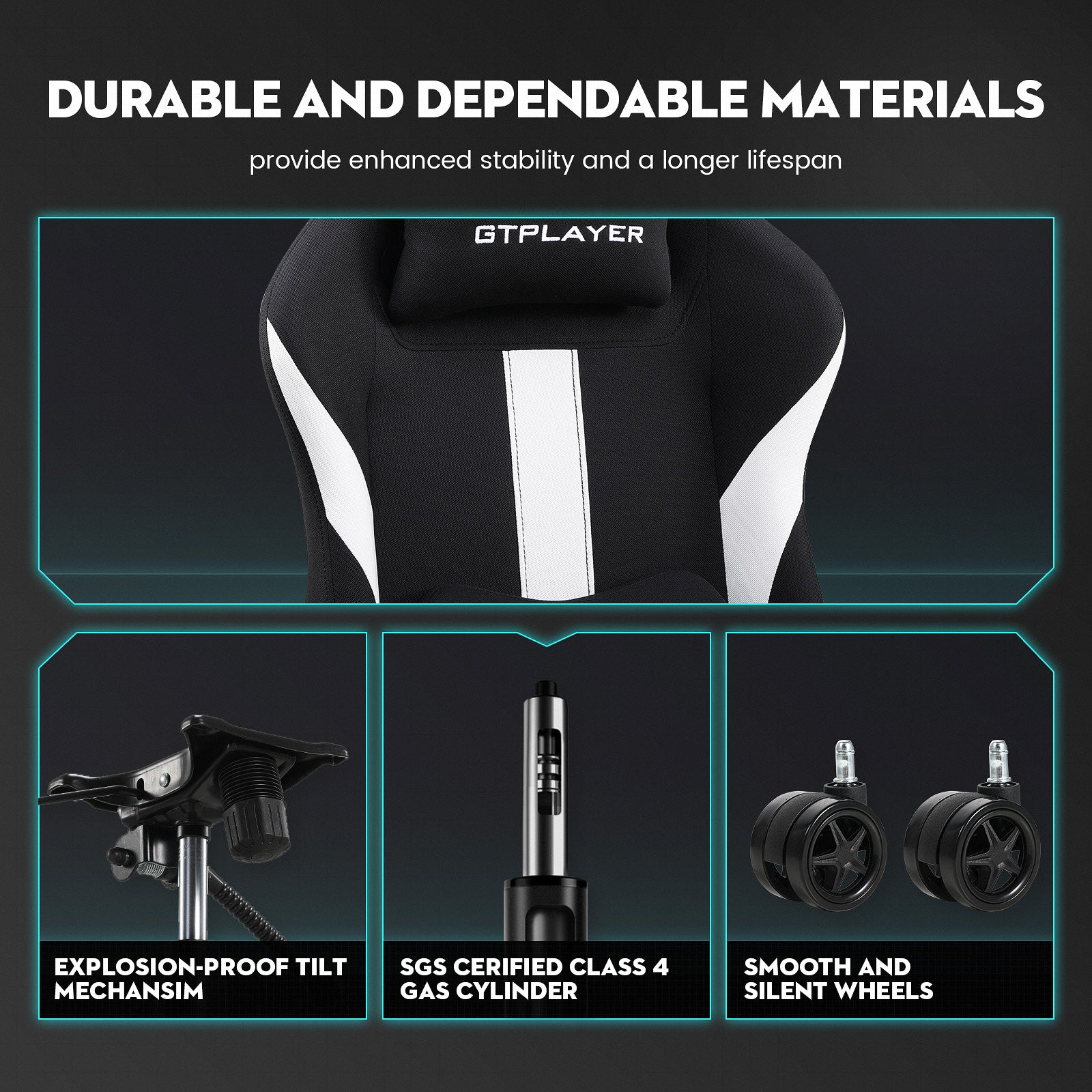 Footrest Series GT905 GTRacing Gaming Chair