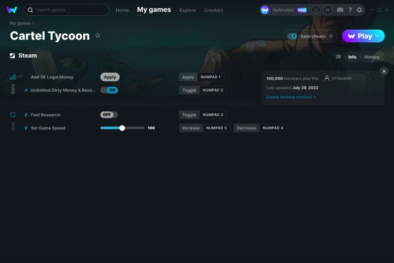 Middle-earth: Shadow of War Cheats and Trainers for PC WeMod