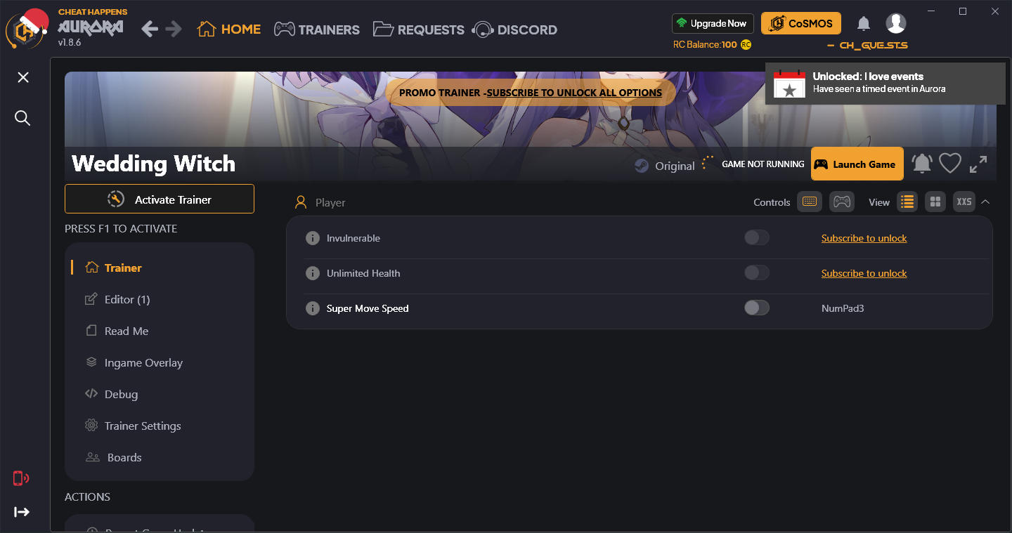 Wedding Witch: Trainer +4 {CheatHappens.com}