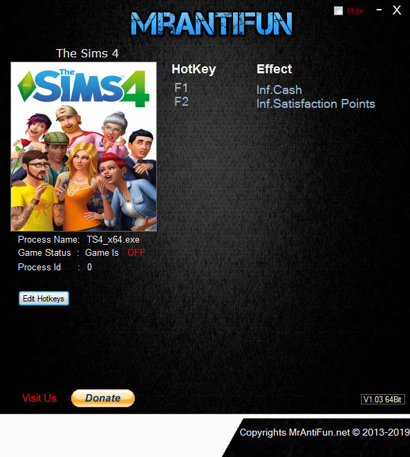 The Sims 4 Trainer +2 v1.50.67.1020 {MrAntiFun} Download GTrainers