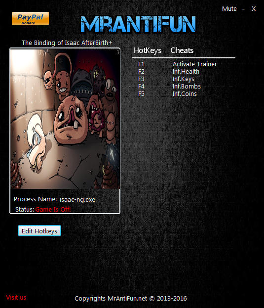 The Binding Of Isaac Cheat Engine Table 14
