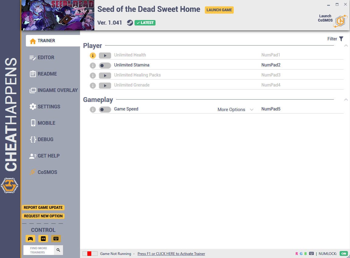 Seed of the Dead Sweet Home Trainer +14 v1.041