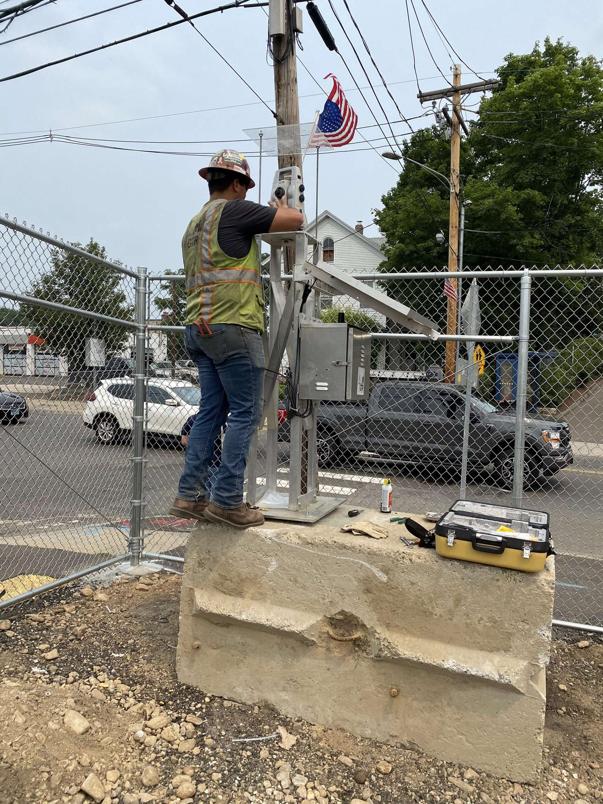 CTDOT Walk Bridge East Ave Automated Instrumentation Norwalk, CT