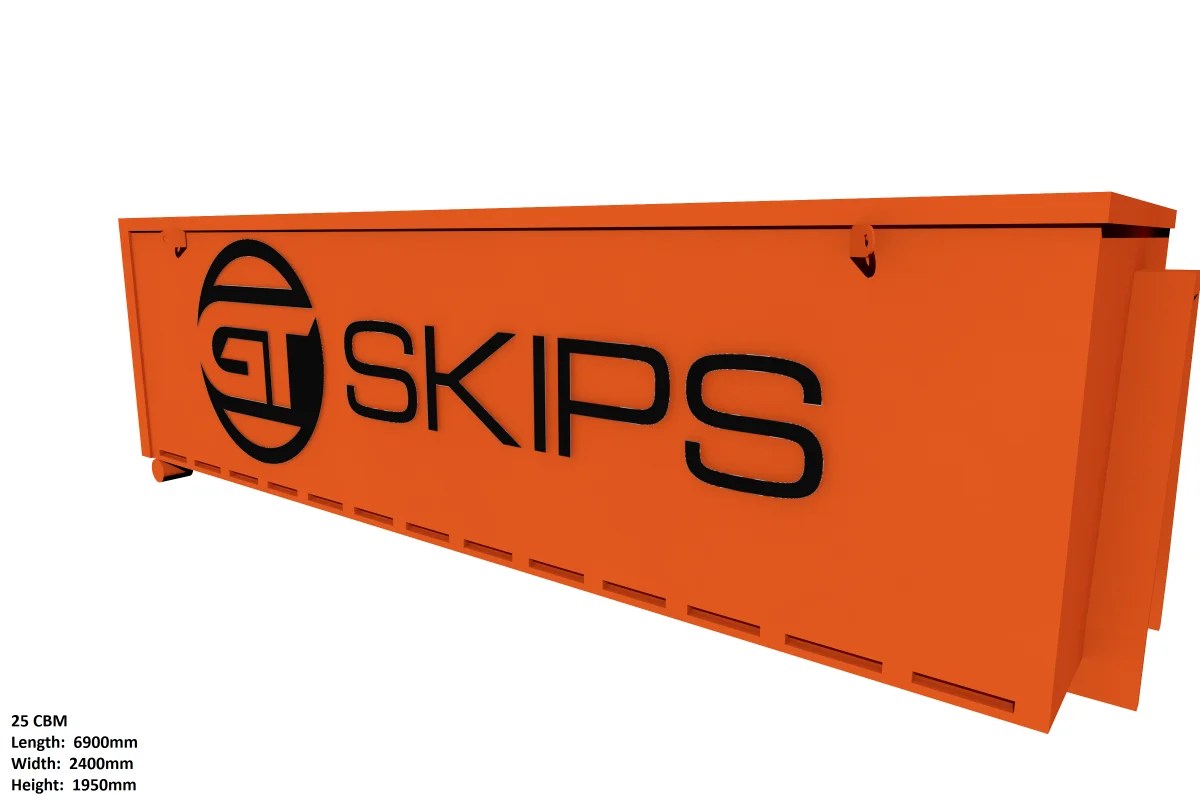 12m3 HOOK BIN Cheap Mini Skips Bin Hire & Rubbish Removal Melbourne