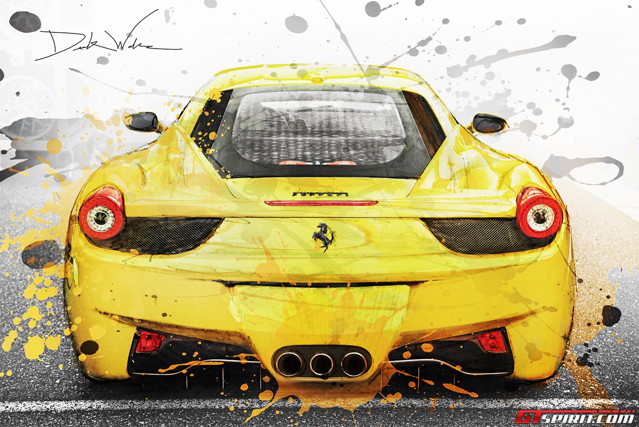 Column A New Style of Automotive Art GTspirit