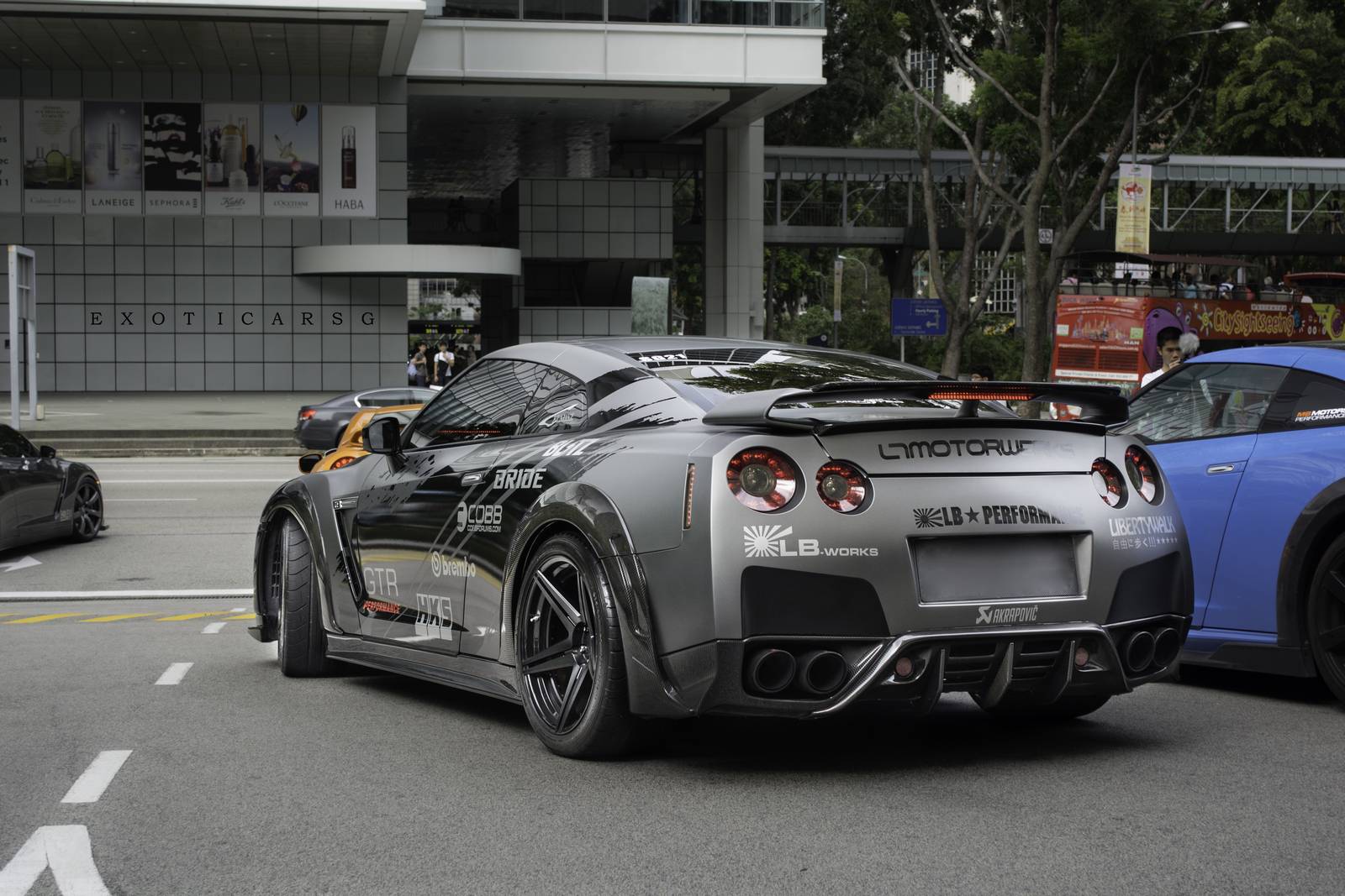 Spotted Liberty Walk Nissan GTR in Singapore GTspirit
