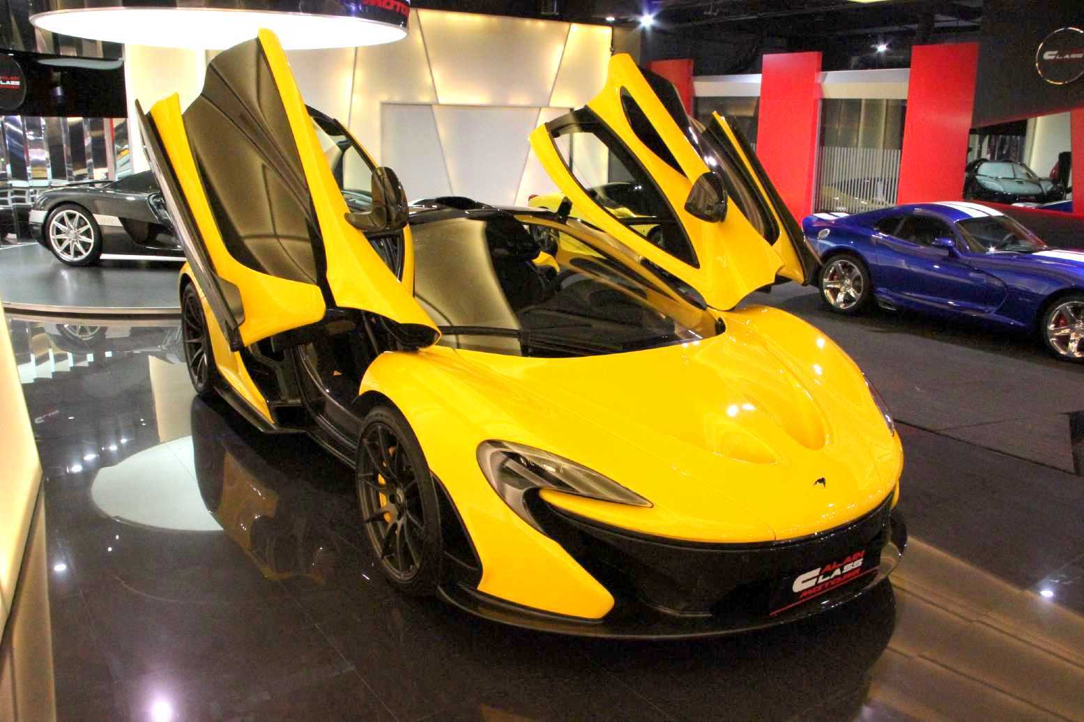 Rare Volcano Yellow McLaren P1 for Sale in Dubai GTspirit