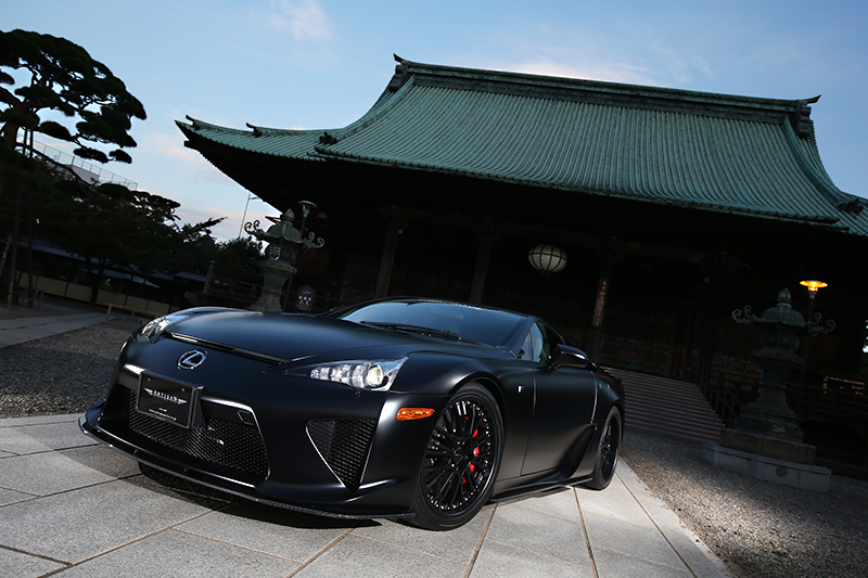 Satin Black Lexus LFA by Artisan Spirits GTspirit