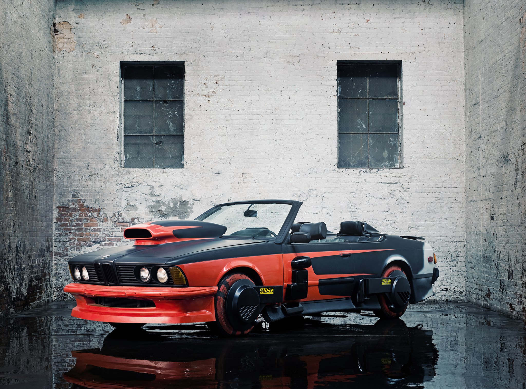 Back to The Future BMW 633CSi Hero Car Meets Modern M6 GTspirit