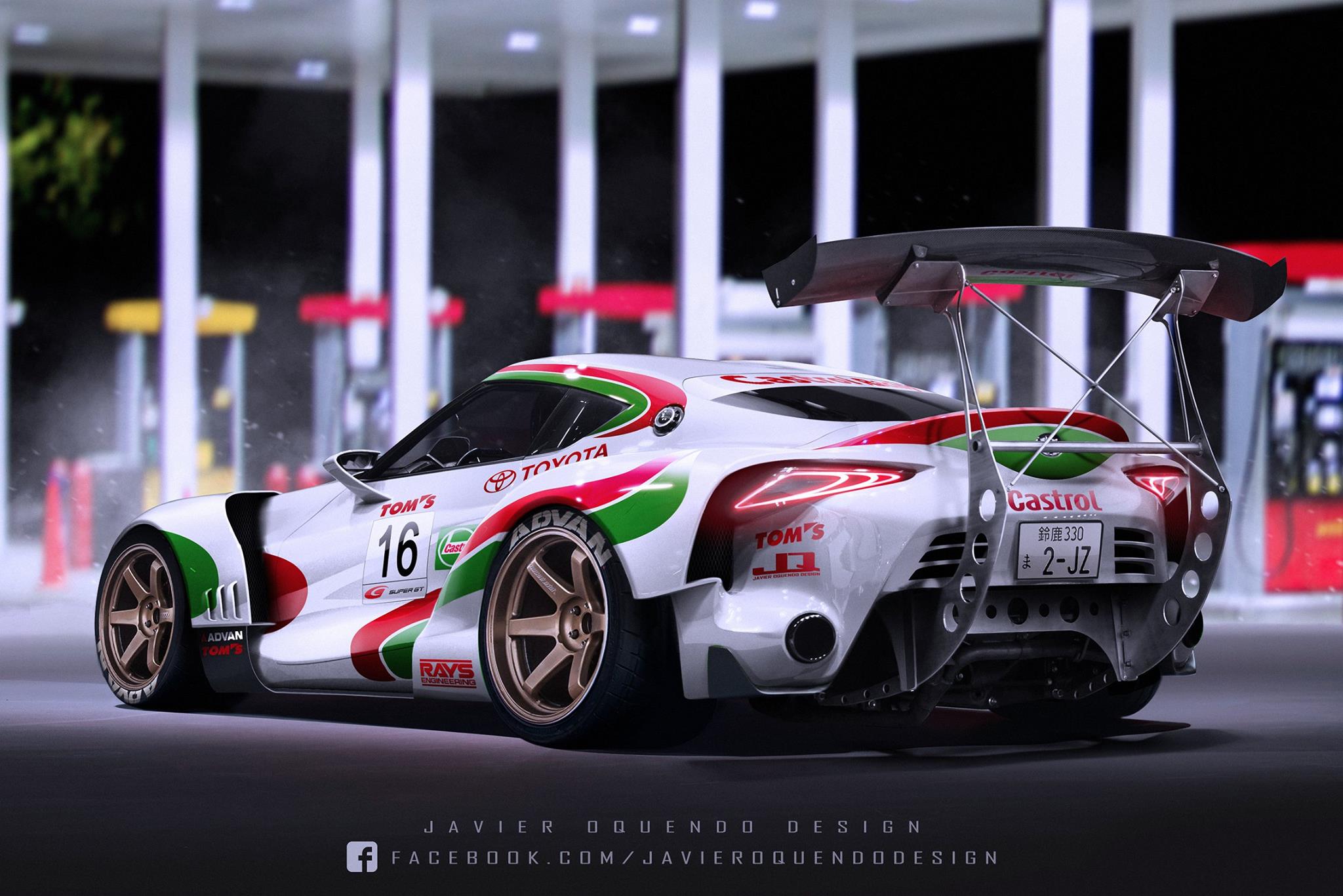 Aggressive Toyota FT1 Super GT Comes to Life! GTspirit