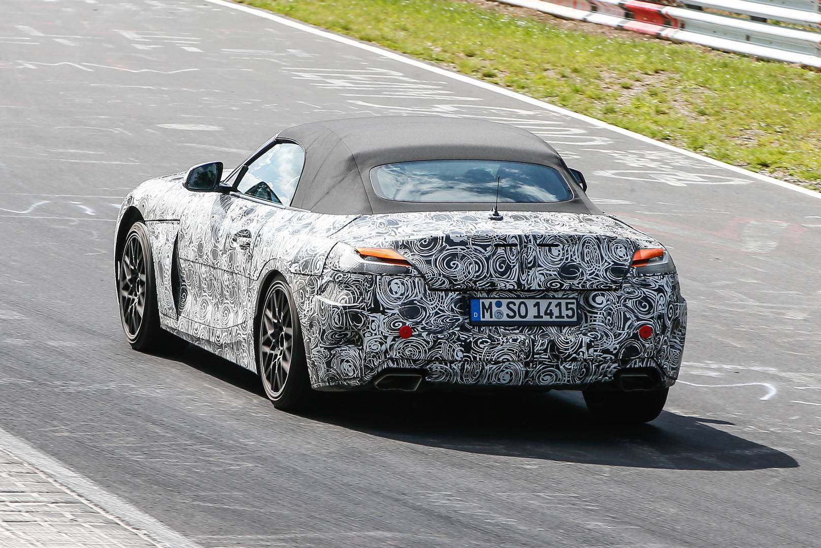 2018 BMW Z5 M40i First Spy Shots at the Nurburgring GTspirit