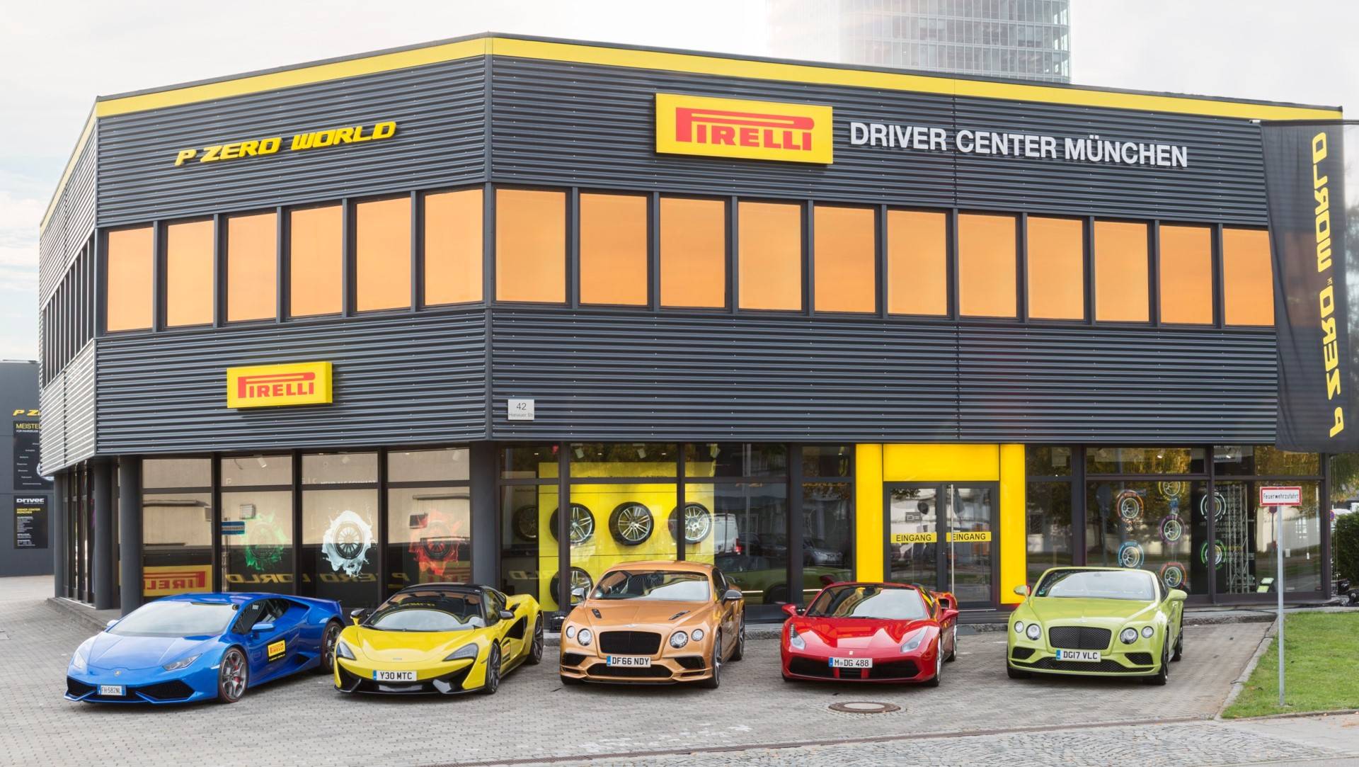 Special Report Pirelli P Zero World Opens in Munich, Germany GTspirit