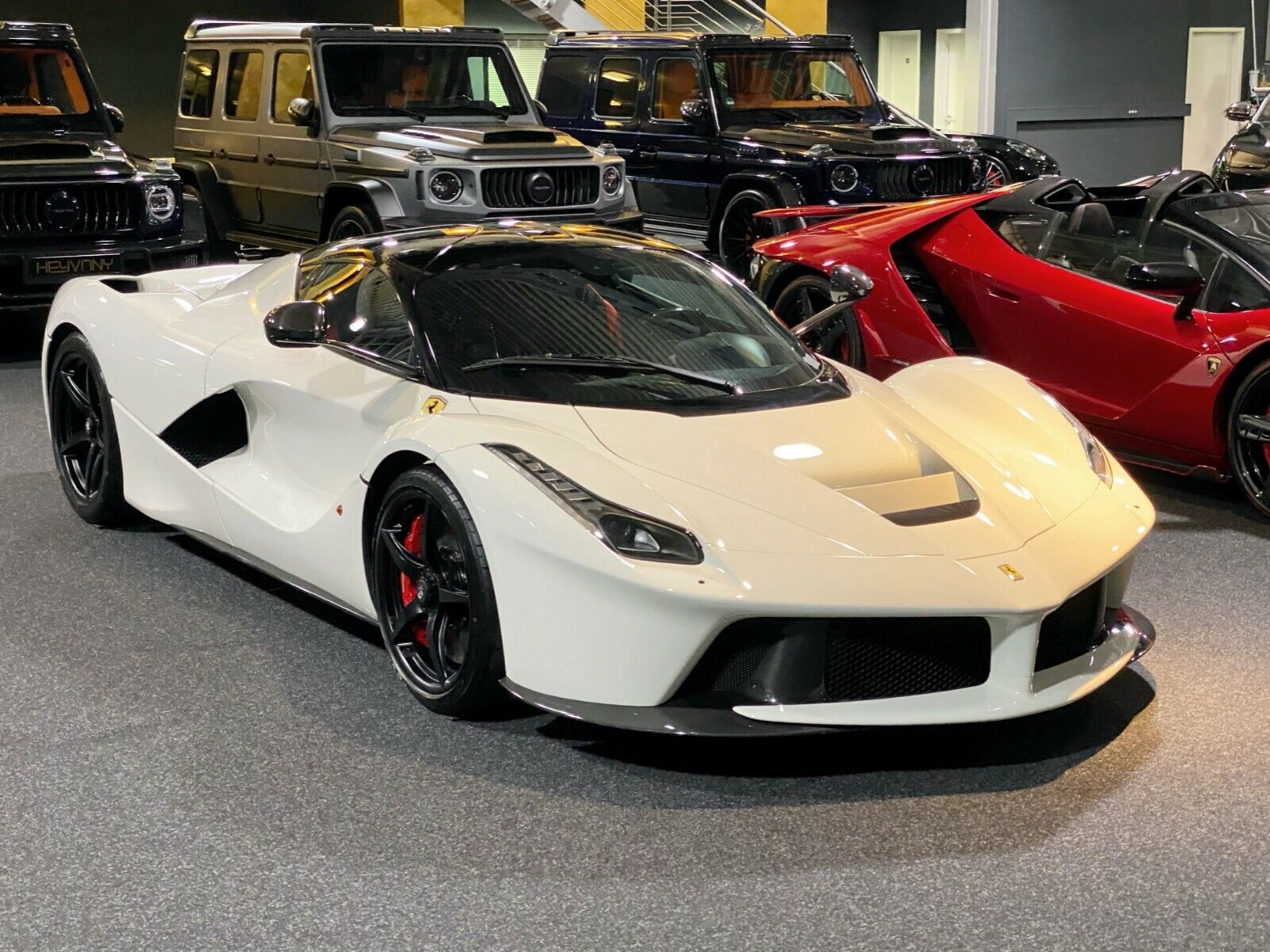 Brand New Bianco Fuji Ferrari LaFerrari for Sale in Germany GTspirit