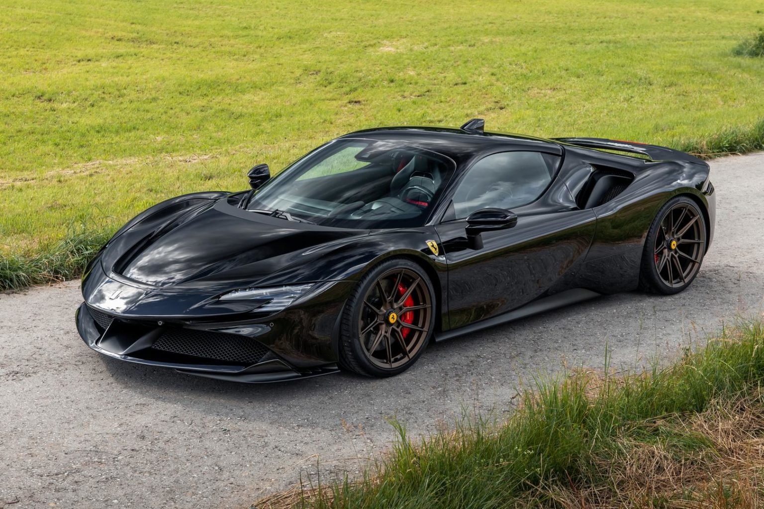Black Ferrari SF90 Stradale Gets Novitec Treatment GTspirit