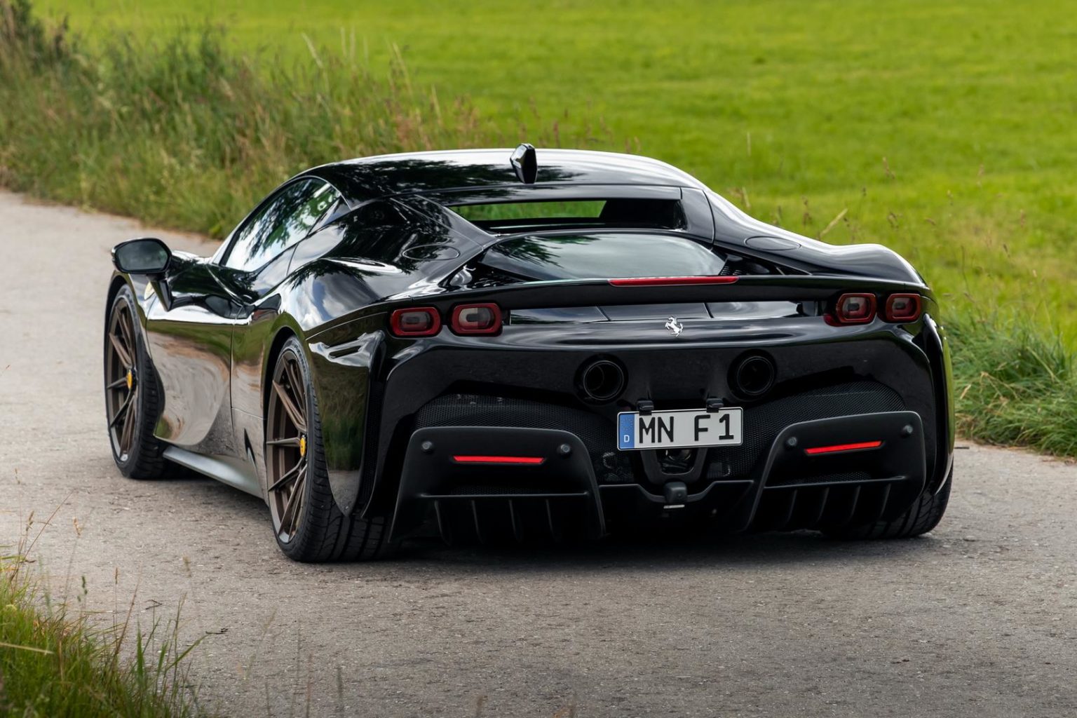 Black Ferrari SF90 Stradale Gets Novitec Treatment GTspirit