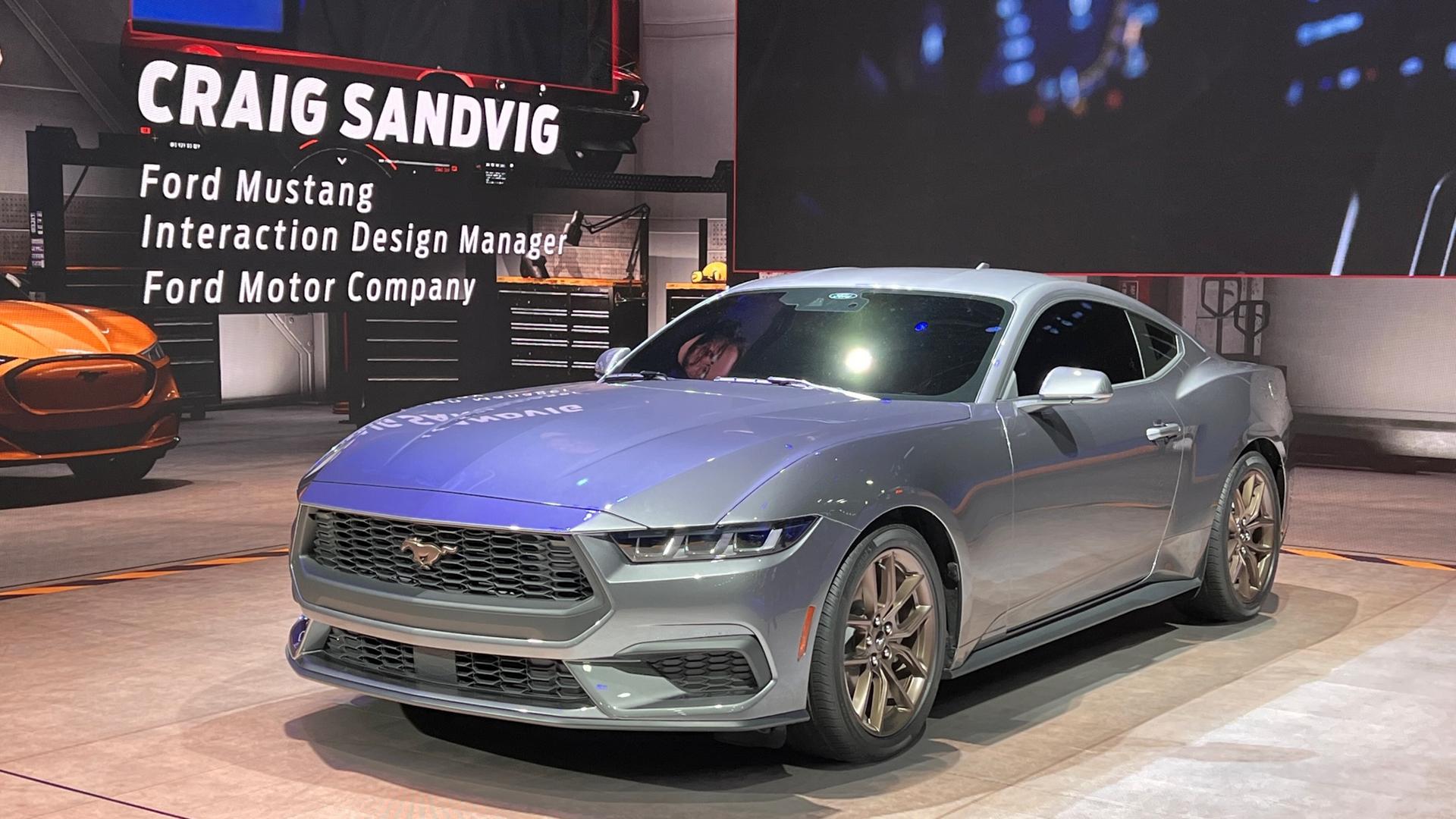 Gallery 2024 Ford Mustang Live at Detroit Auto Show 2022 GTspirit