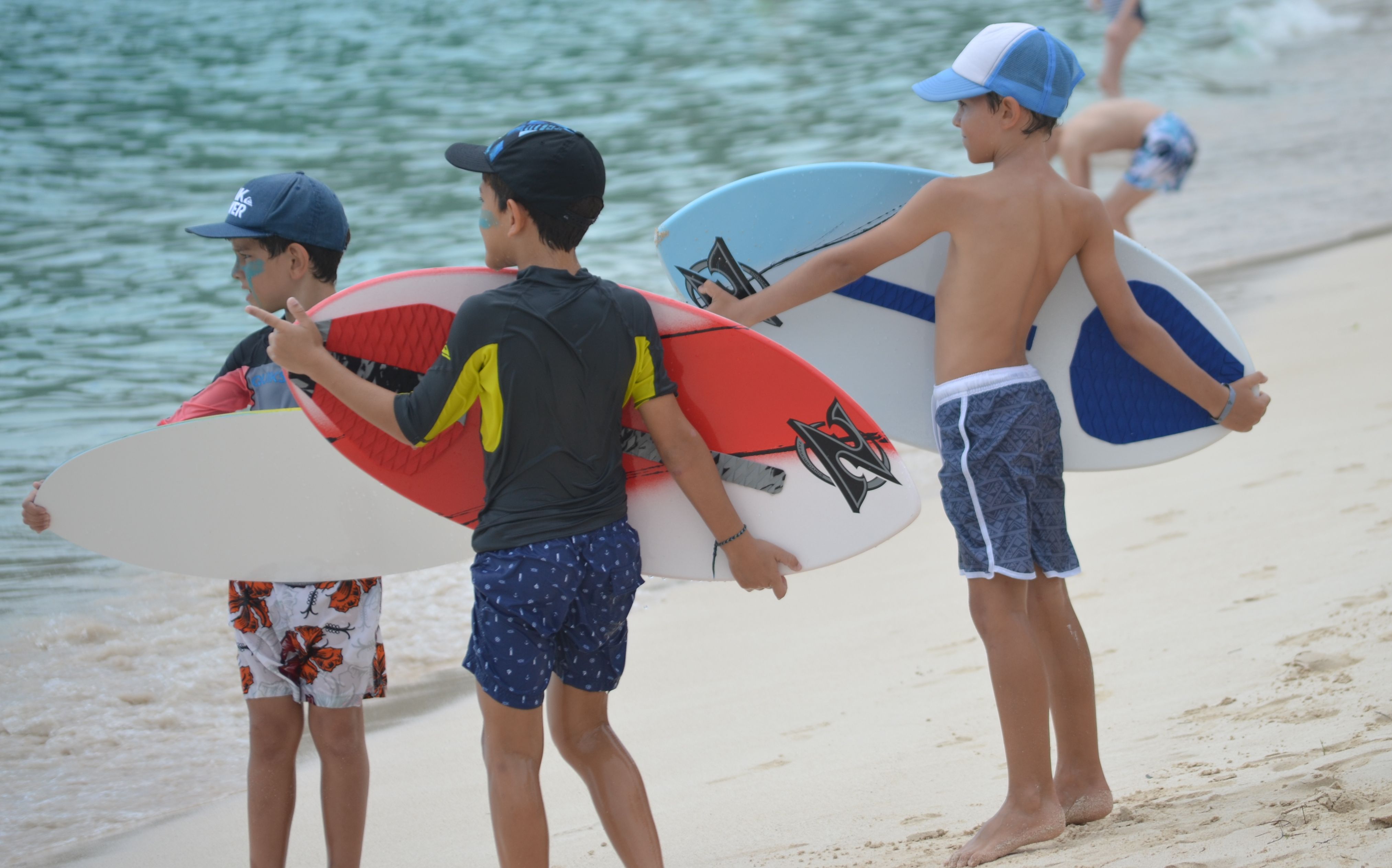 GUADELOUPE Caribbean Vacation Surf Camp Surf School Skimboard School